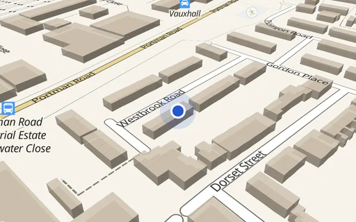 Location map: Westbrook Road