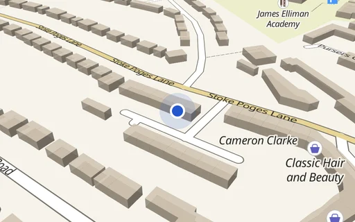 Location map: R/O Grosvenor Court
