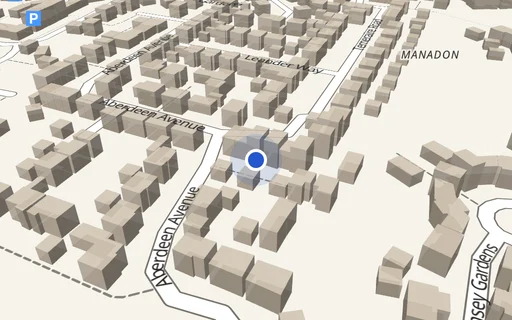 Location map: Parking on Temeraire Road, PL5