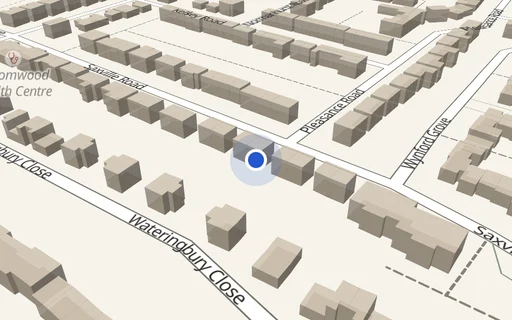 Location map: R/O 58/60 Saxville Road