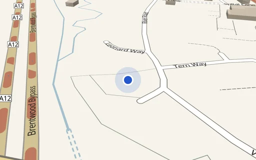 Location map: R/O Wingrave Court