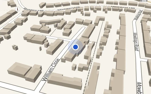 Location map: William Close