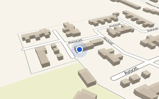 Location map: Avocet, Letchworth, Herts