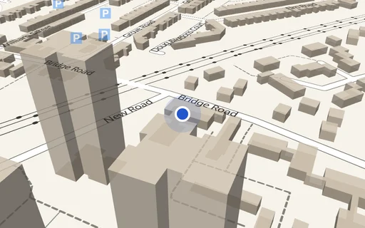 Location map: Thames Hamlet