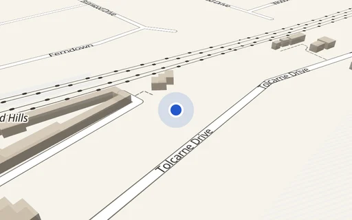 Location map: Tolcarne Drive (Site 1) (access adj House 71), Northwood Hills, Pinner