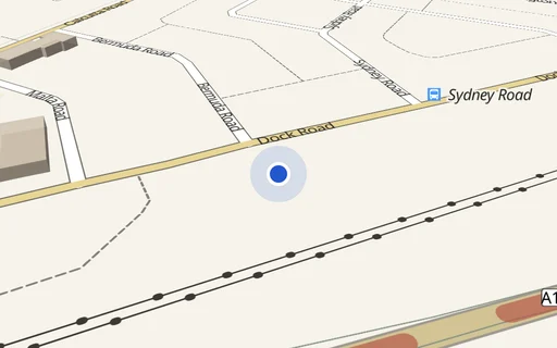 Location map: R/O 95-105 Dock Road