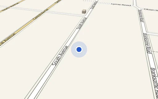 Location map: Adj 182 South Avenue