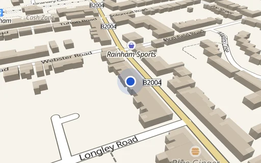 Location map: R/O 173 Station Road