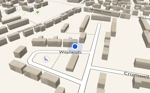 Location map: Waylands (access adj House 2) off Eastleigh Road, Devizes, Wiltshire