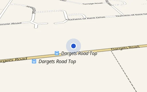 Location map: R/O 119/121 Dargets Road