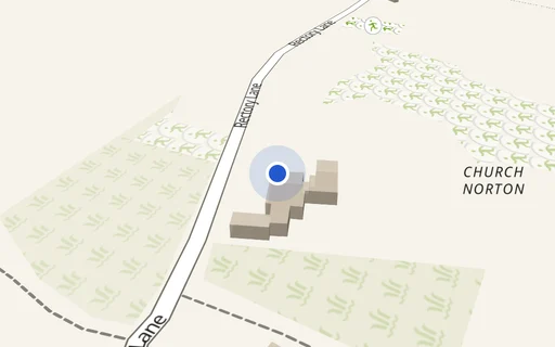 Location map: Driveway on Rectory Lane