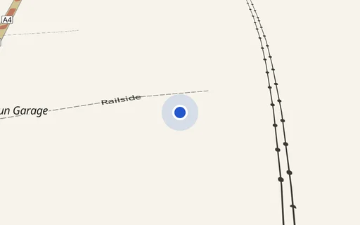 Location map: Railside