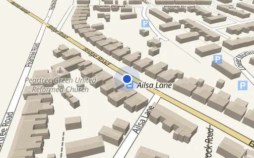Location map: Parking on Bridge Rd, SO19