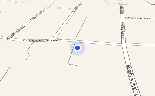 Location map: R/O Dale Court