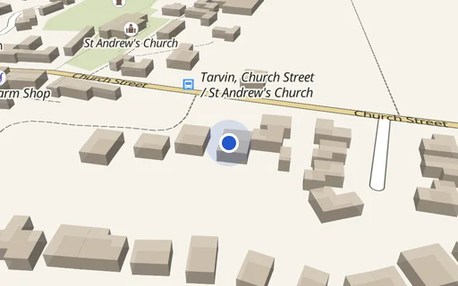 Location map: Driveway on Church Street