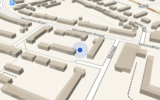 Location map: Driveway on Kilnmead
