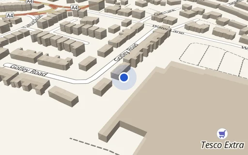 Location map: Gotley Road (between 47-49) Brislington, Bristol