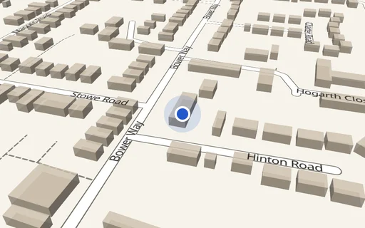 Location map: Sheridan Court