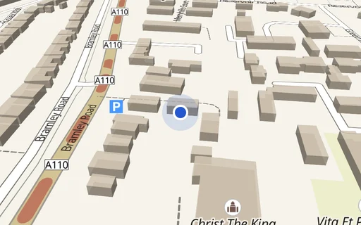 Location map: The Orchard