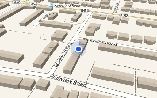 Location map: R/O 8-12 Rosemount Road