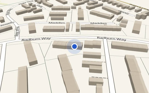 Location map: Parkfield, Letchworth Garden City