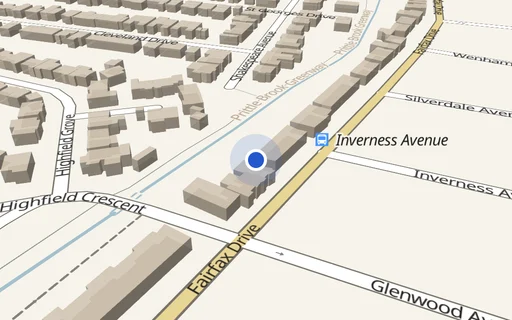 Location map: R/O 173 Fairfax Drive