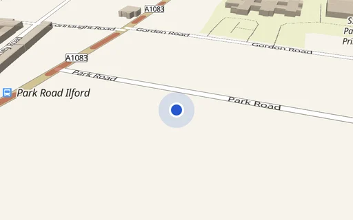 Location map: Parking Space to Rent in Ilford, IG1