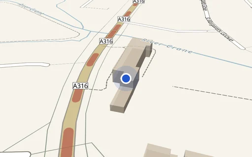 Location map: Cavendish House, Chertsey Road, Twickenham