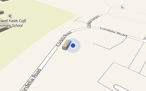 Location map: Cordelia Road (access adj 40) Staines-upon-Thames