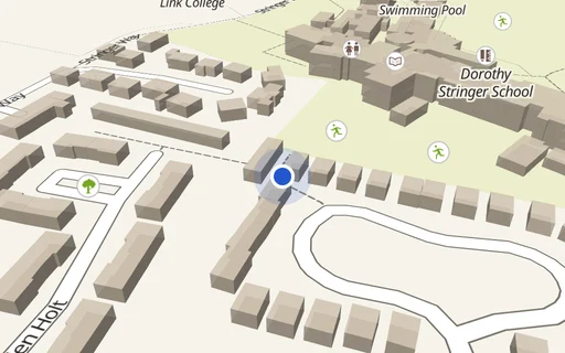 Location map: Driveway on Whittingehame Gardens