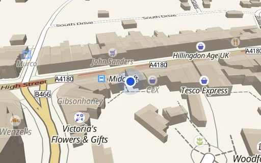 Location map: R/O 97/113 High Street