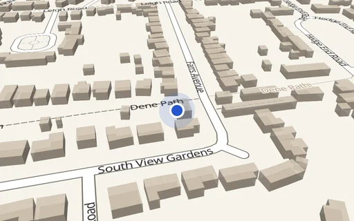 Location map: Opp 59 Southview Gardens
