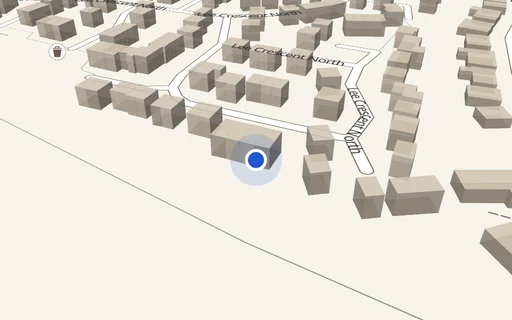Location map: Parking on Lee Crescent North, AB22