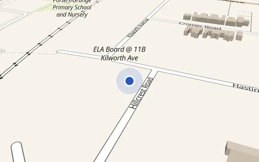 Location map: R/O 27/43 Hastings Road