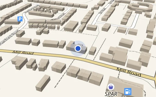 Location map: Hanford Road (site 3) (access Adj No. 2), Aveley