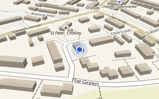 Location map: Clive Court