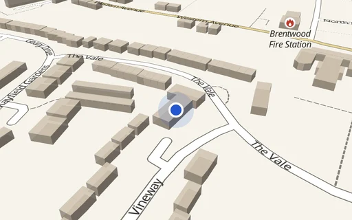 Location map: Park Vale Court