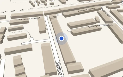 Location map: Driveway on Lime Street