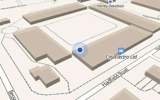 Location map: Parking on Ferry Court, CF11
