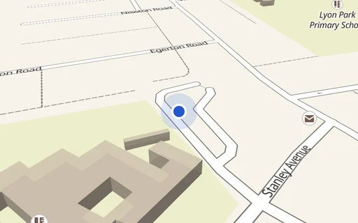 Location map: R/O Hurst Lodge