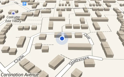 Location map: Clyde access adj 26 (Ashlands Court) off Coronation Avenue East Tilbury