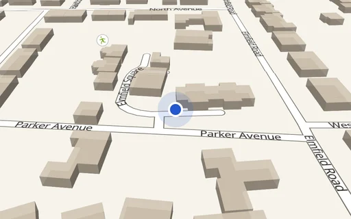 Location map: Allocated Space on Elmfield Square