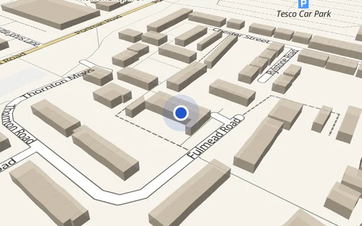 Location map: Fulmead Road (access adj House 50) Reading