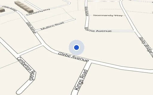 Location map: R/O 12 Glebe Avenue