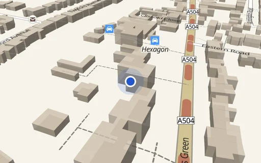 Location map: Priory Grange