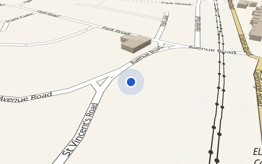 Location map: Avenue Road (access adj 5 ) Westcliff-on-sea