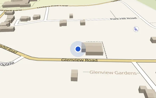 Location map: Glenview Road (access adj St Francis Church) Adj 53, Hemel Hempstead