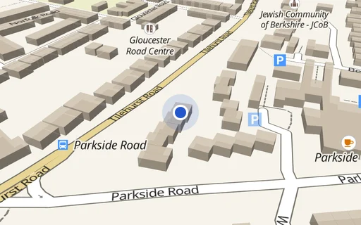 Location map: West Fryerne