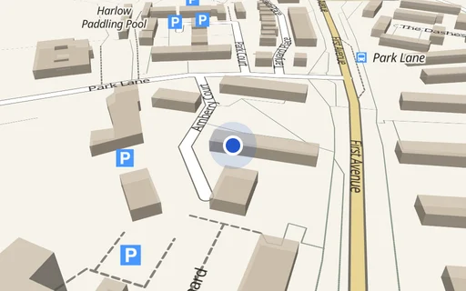 Location map: R/O Amberry Court