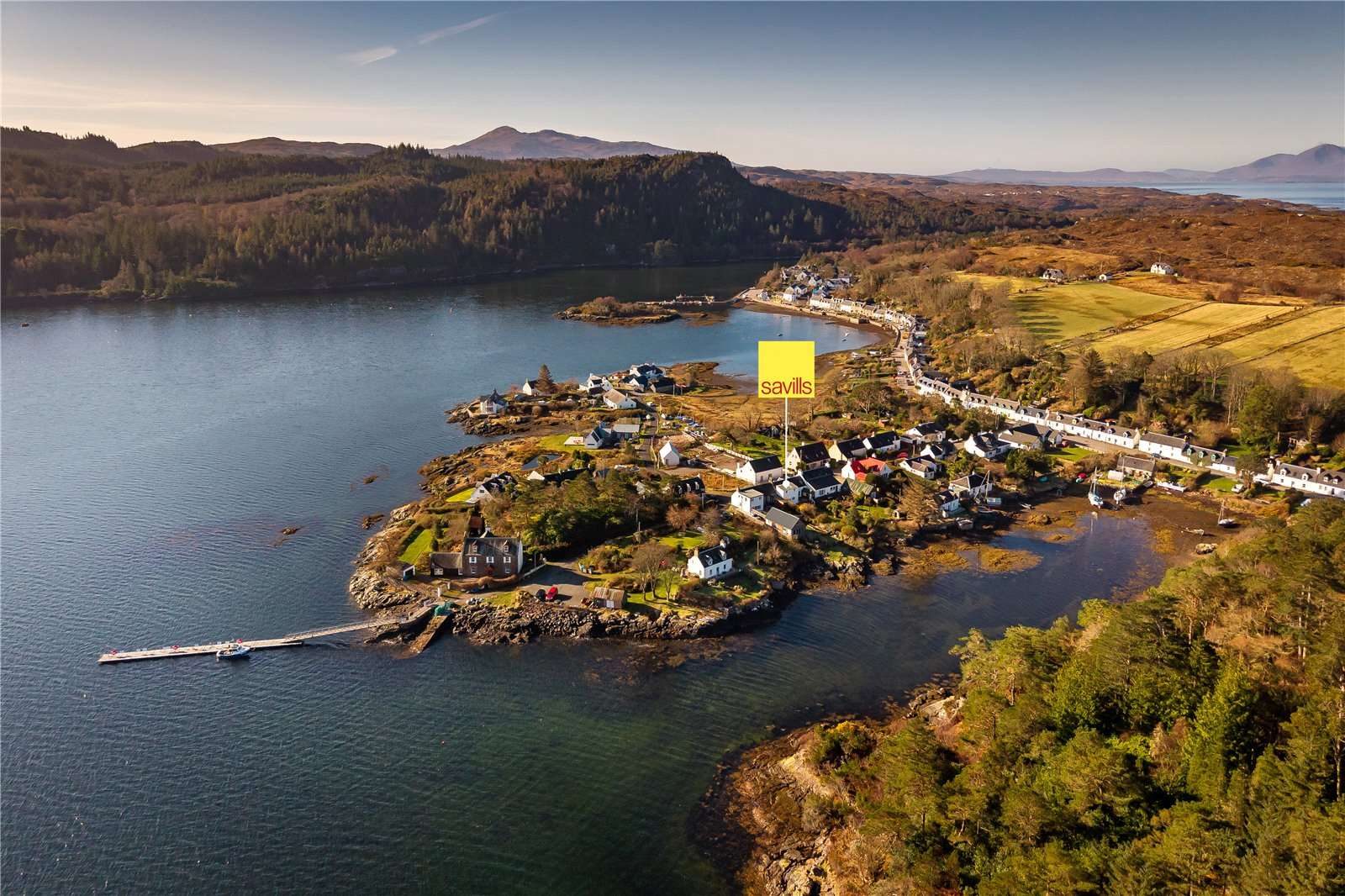Cottage with a mooring, Plockton